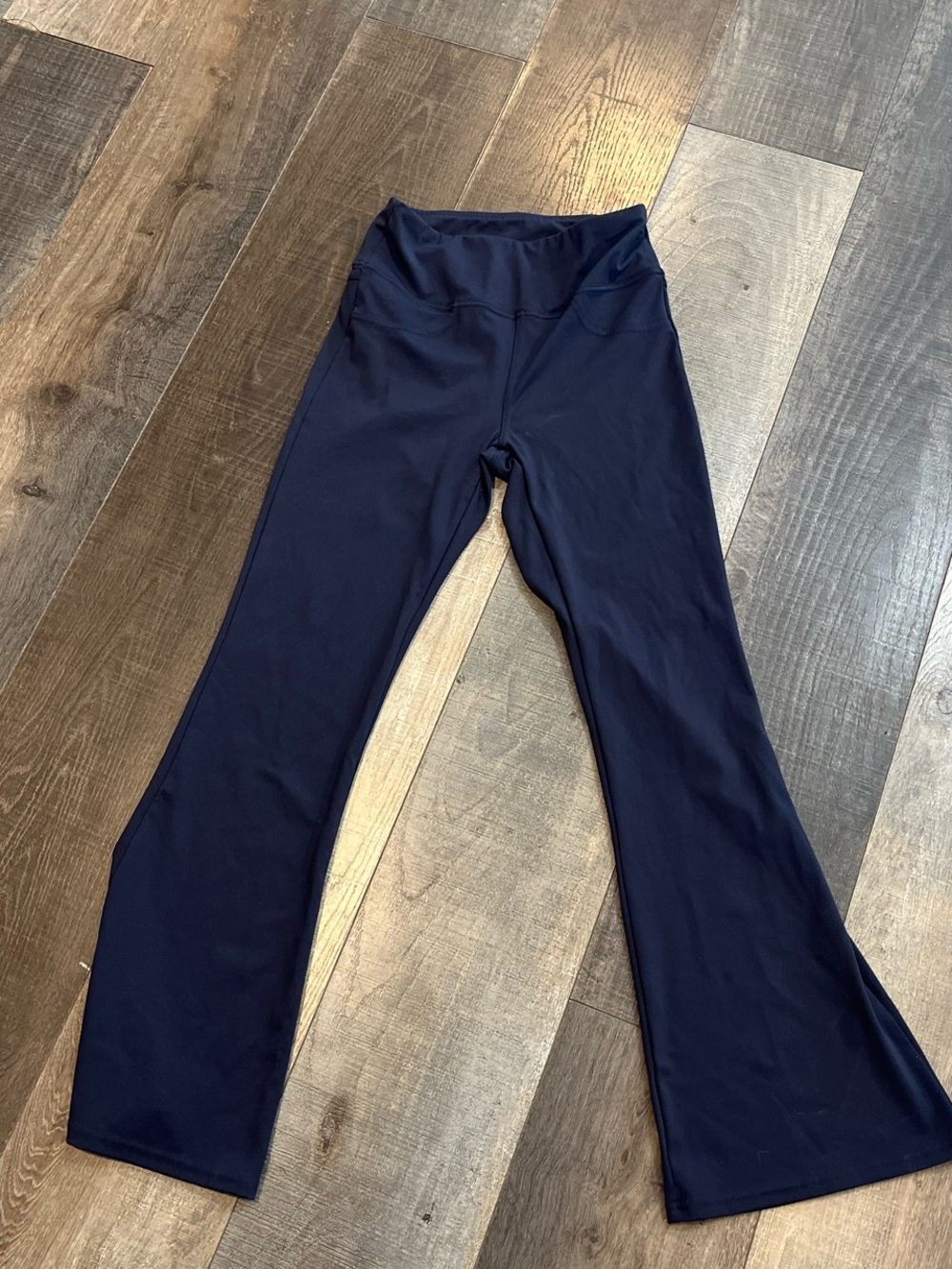 HALARA small Navy Flared Leggings